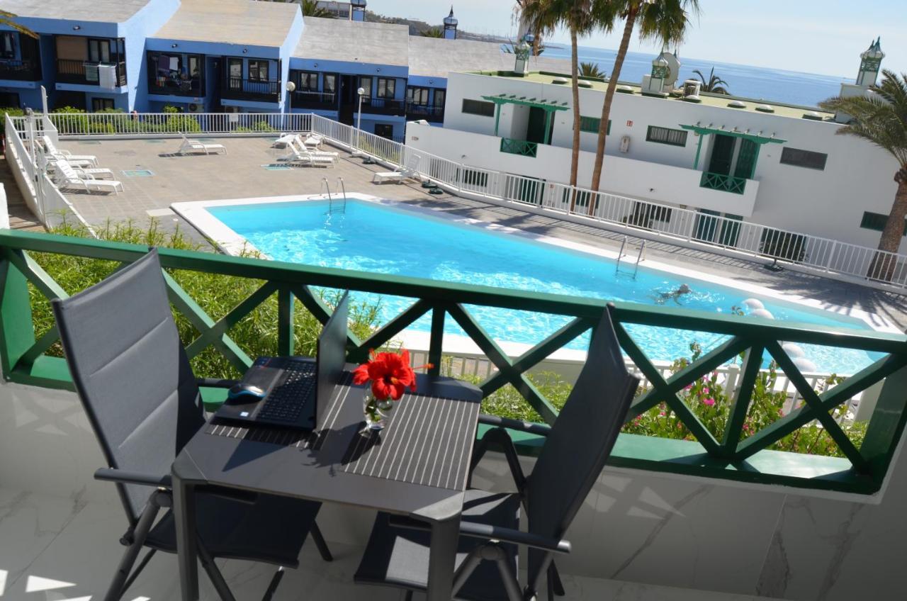 Modern Quiet Apartament Beach Front San Bartolome Bagian luar foto